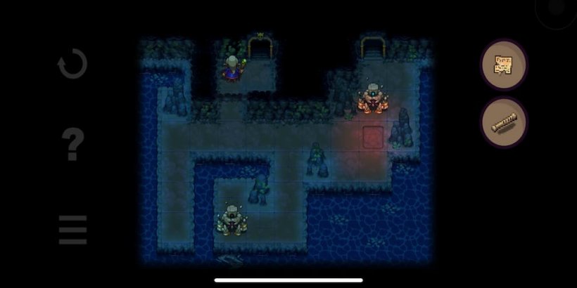 deux golems après beaucoup de déplacements