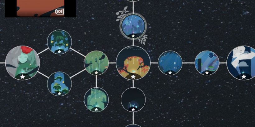 Menu de sélection de niveau