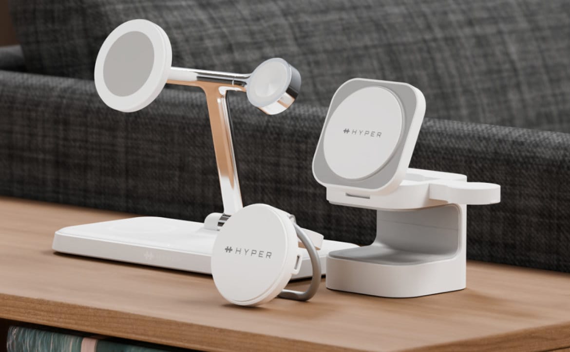 Hyper annonce trois supports de charge sans fil Hyperjuice Qi2 pour iPhone 16