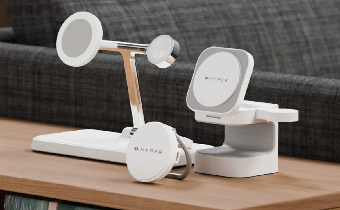 Hyper annonce trois supports de charge sans fil Hyperjuice Qi2 pour iPhone 16