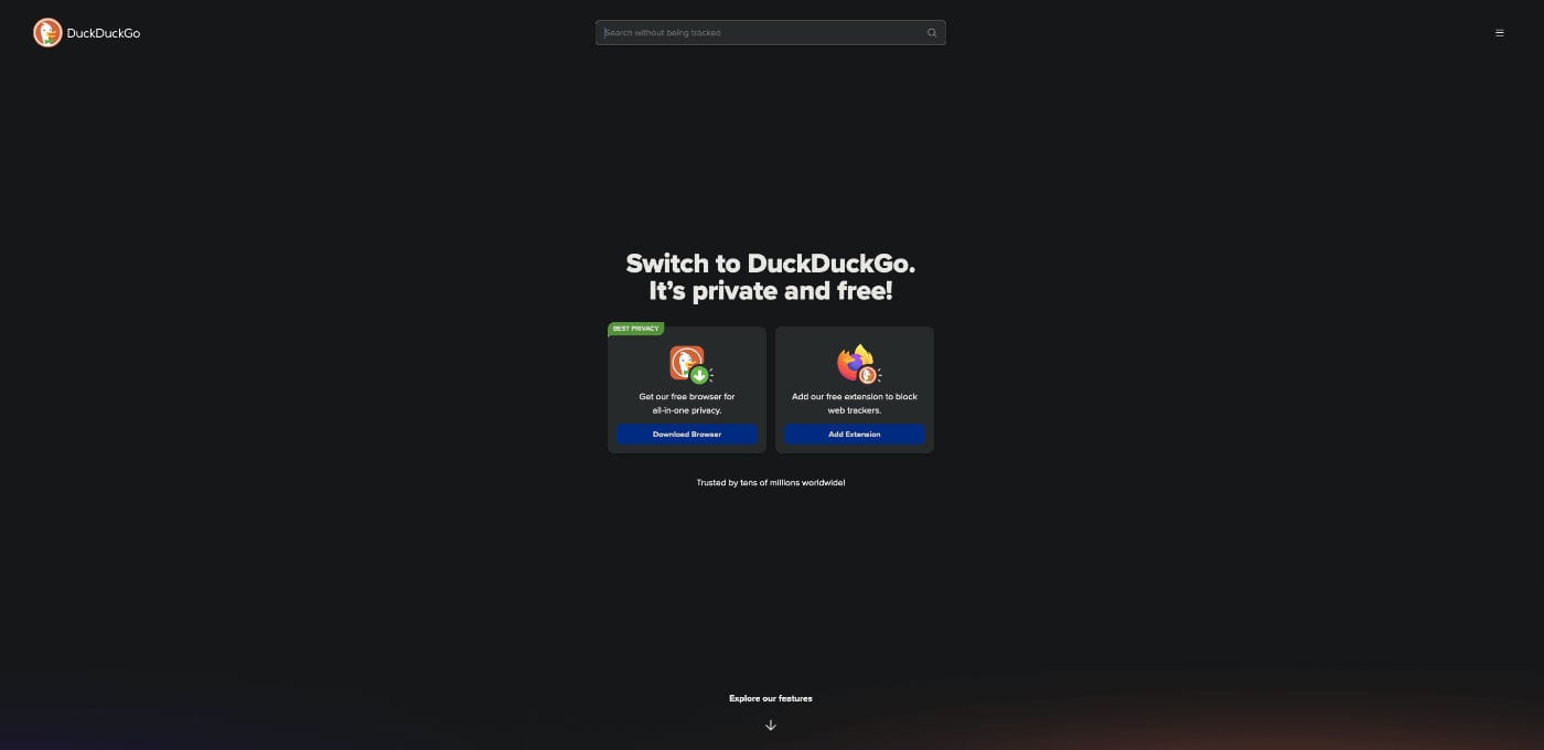 Duckduckgo remplacer la recherche Google