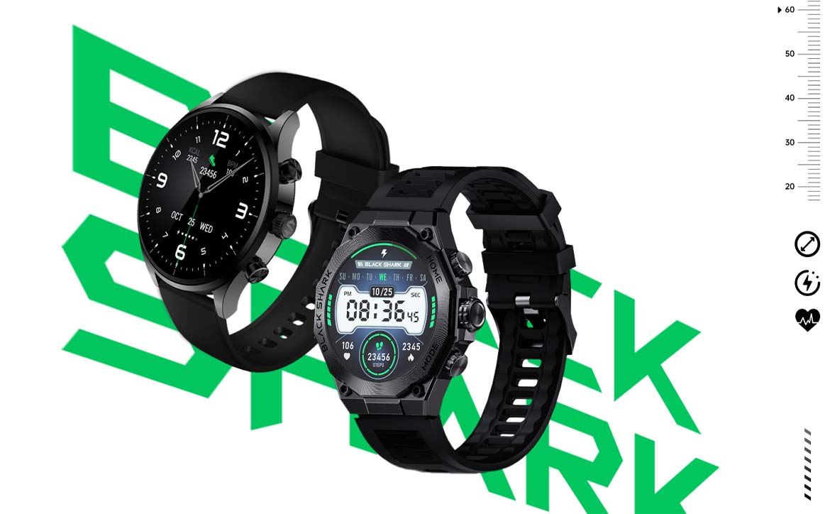 Black Shark dévoile des montres intelligentes super abordables avec une autonomie impressionnante