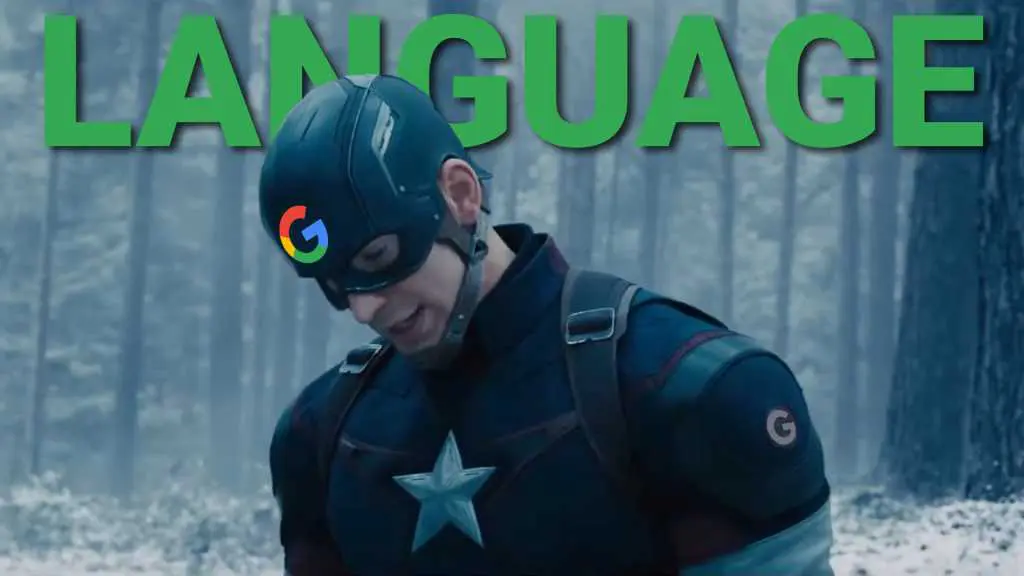 captain america language Google search