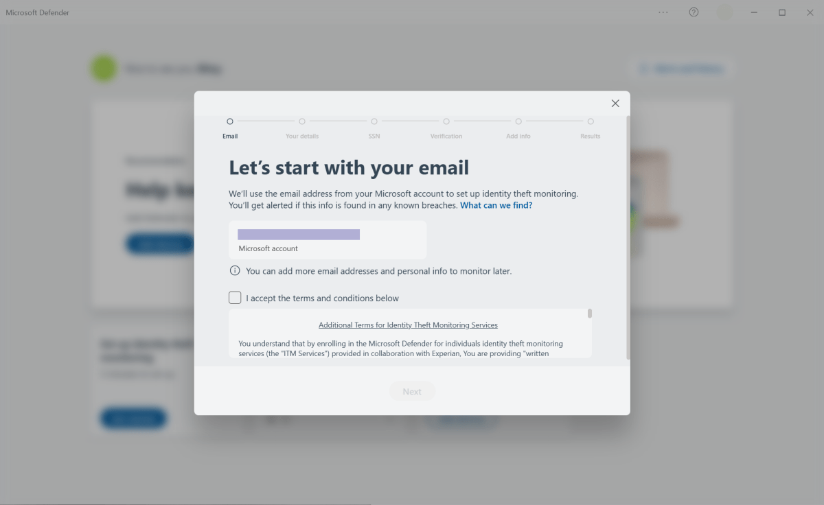 MS Defender Identity Protection 2nd Screen Feb 2025 Mise à jour