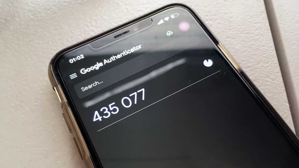 Google Authenticator sur iOS