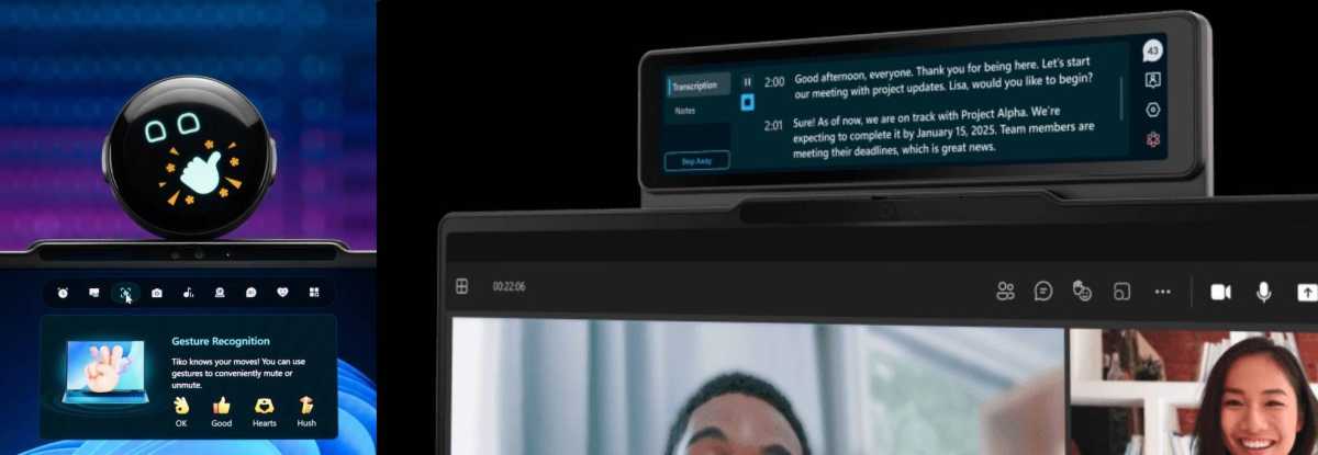 Écrans concept de Lenovo Tiko