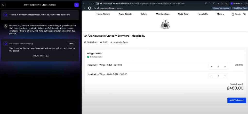 Opera Browser Operator 2
