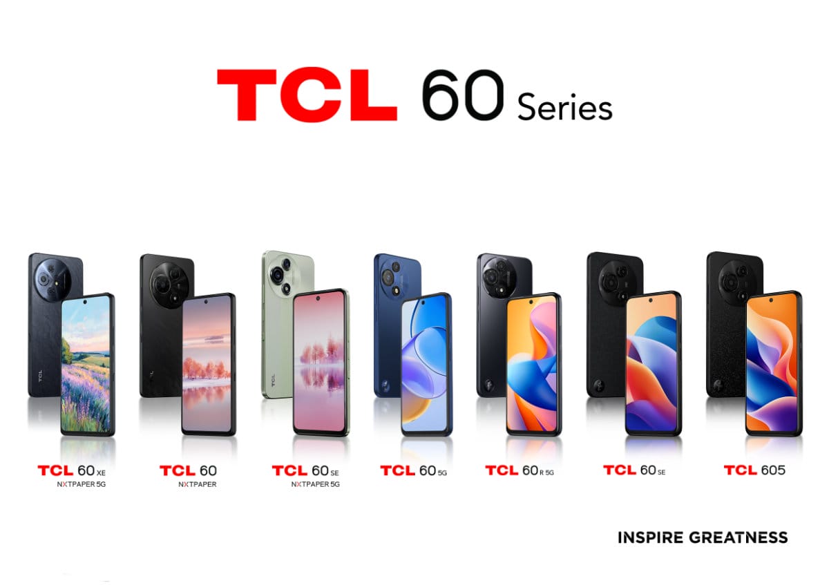 MWC 2025: La série TCL 60 se développe avec six nouveaux modèles de smartphones