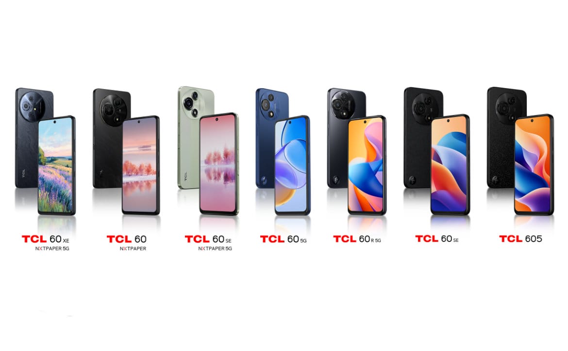 MWC 2025: La série TCL 60 se développe avec six nouveaux modèles de smartphones