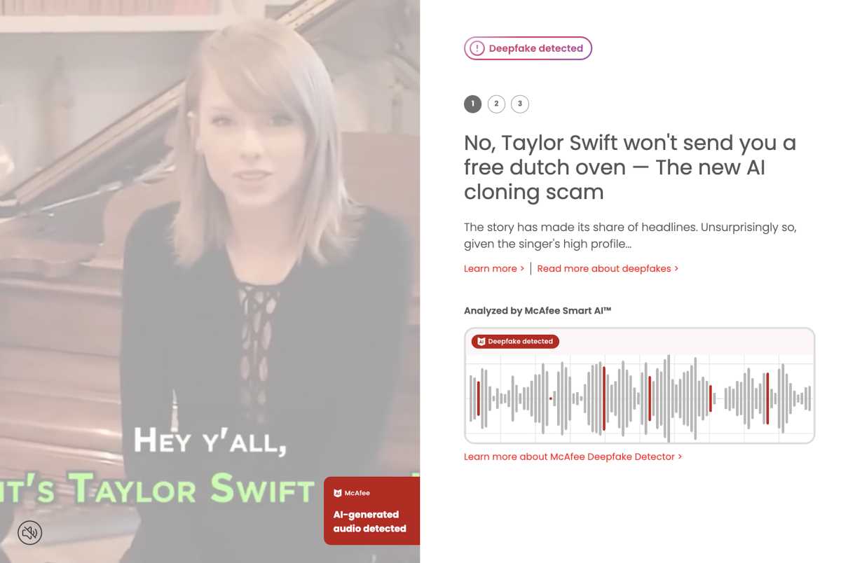 McAfee Smart Ai Hub Deepfake