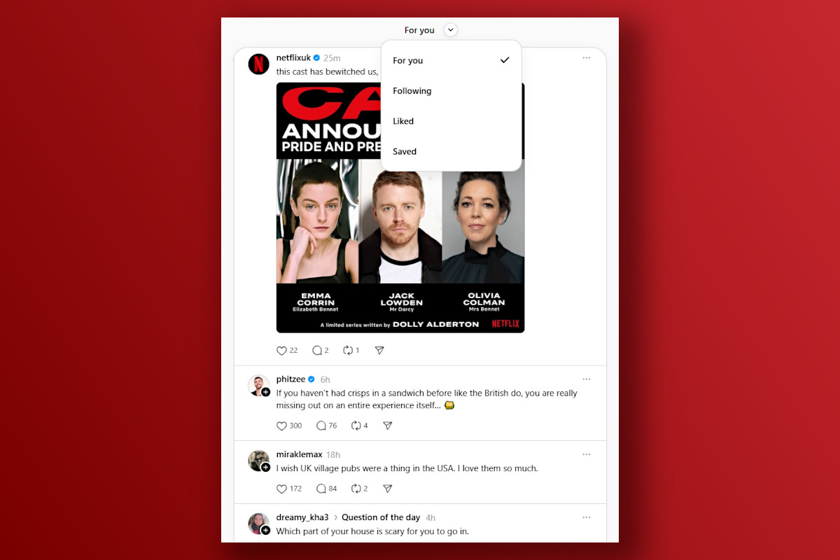 Capture d'écran des options d'alimentation Limited Meta Limited