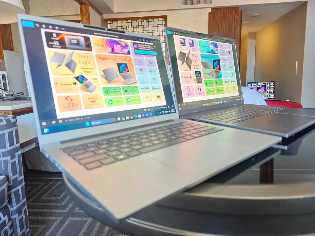 Acer Aspire 14 AI and 16 AI