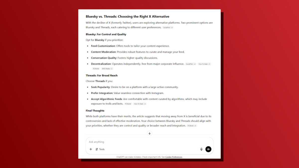Tâche de chatppt résumer la capture d'écran de contenu de l'article