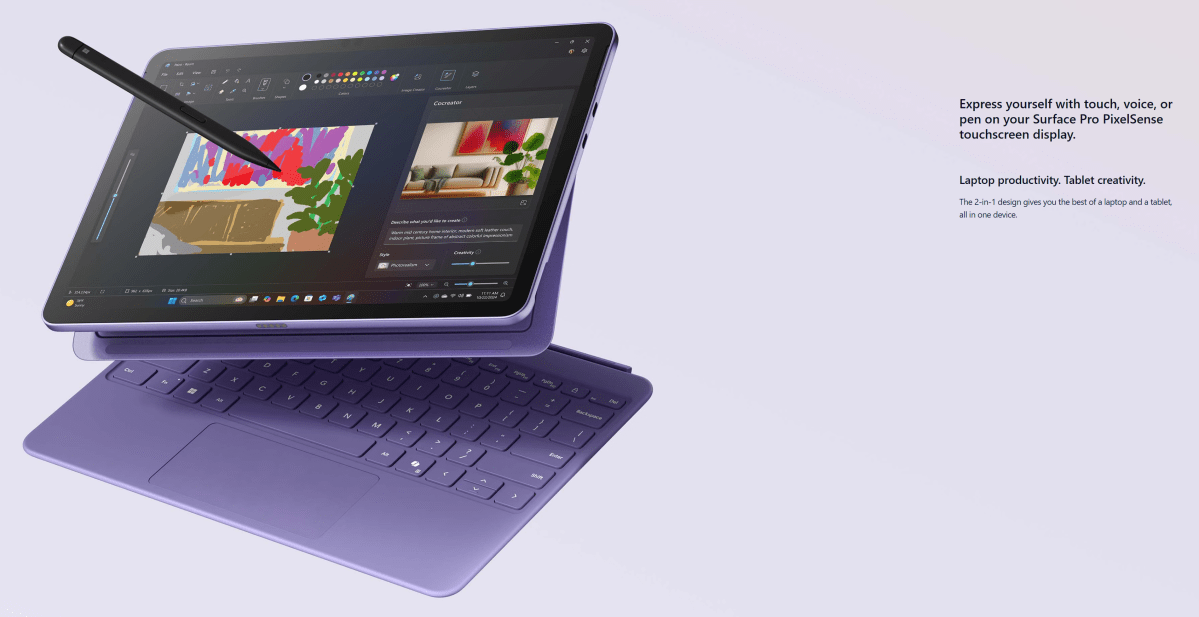 Microsoft Surface Pro deuxième impression