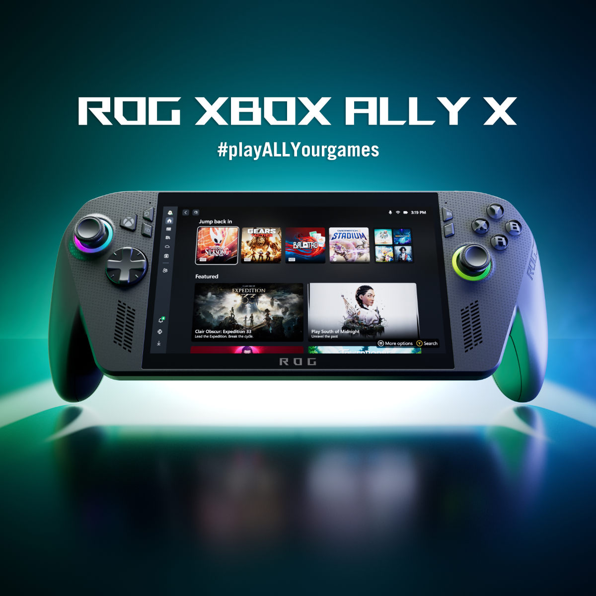 ASUS ROG annonce Rog Xbox Ally et Rog Xbox Ally X