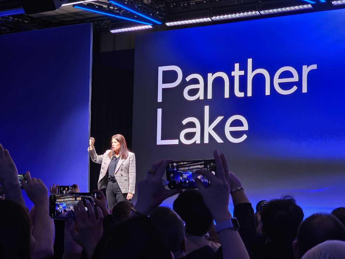 Intel Michelle Johnston Holthaus PDG Panther Lake
