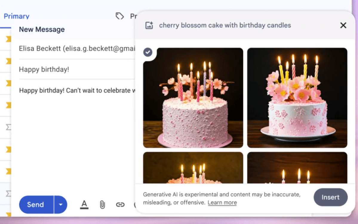 Chromebook Gemini Image rapide