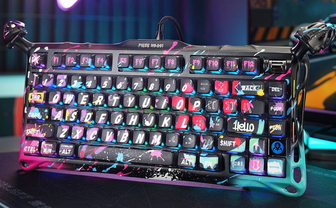 Gravastar dévoile son clavier de jeu Mercury V75 Pro à l'air sauvage