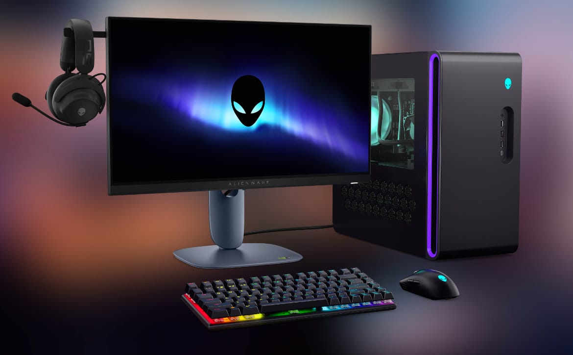 Moniteurs de jeu alienware 25