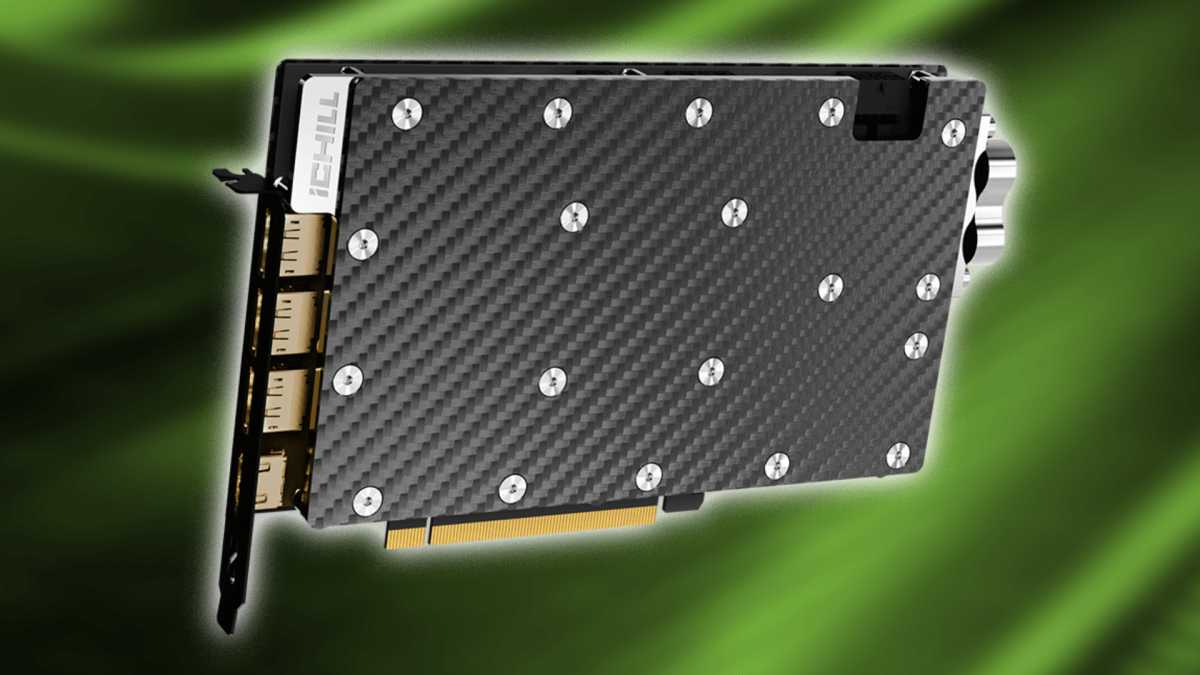 Bloque d'eau personnalisé refroidi au liquide innono3d RTX 5090