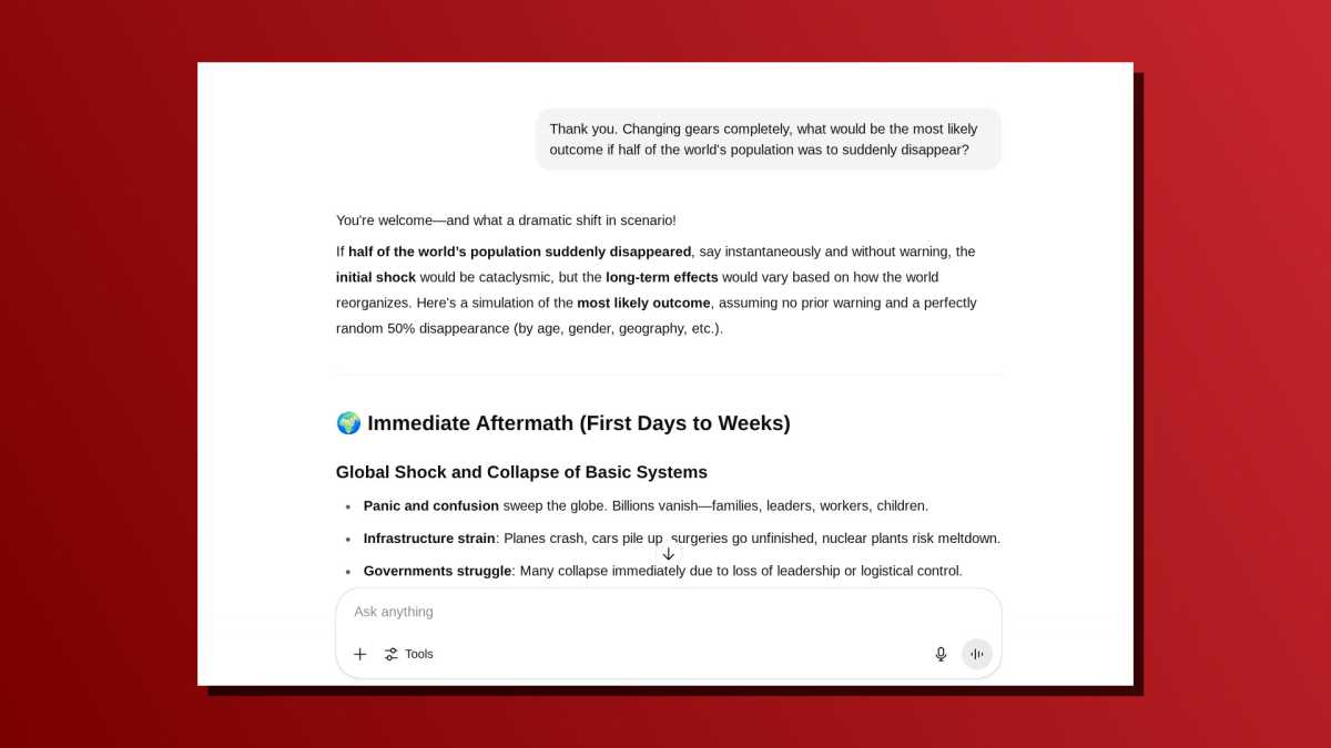 Utilisations créatives pour les scénarios hypothétiques Chatgpt