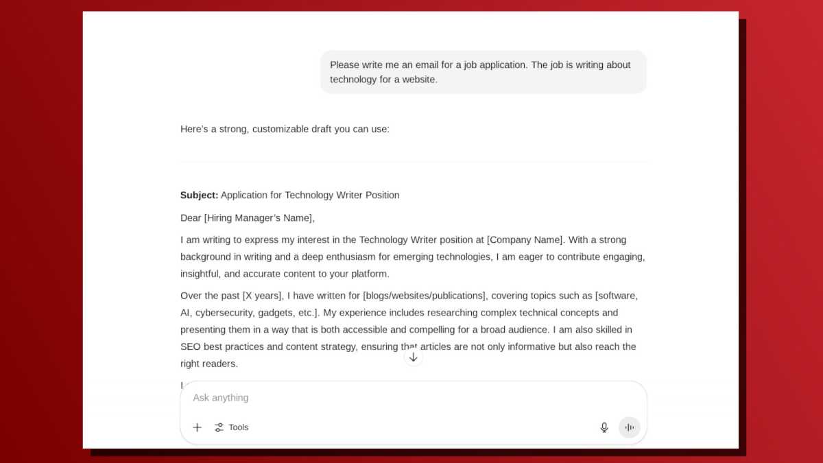 Chatgpt mieux que Google Search Effectuez des tâches