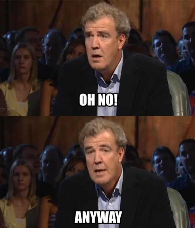 Jeremy Clarkson 'oh non' meme