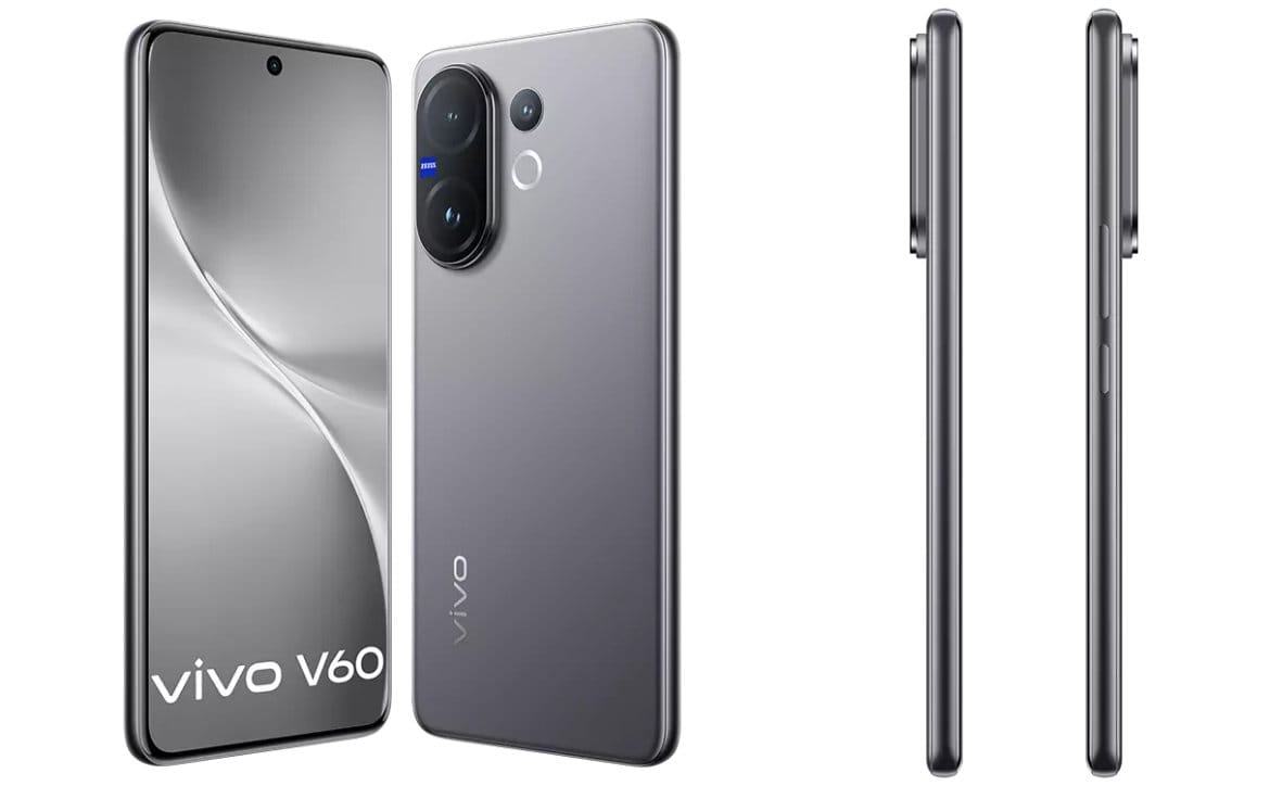 Vivo V60 avec une caméra Zeiss Super téléobjectif de 50 MP a été annoncée