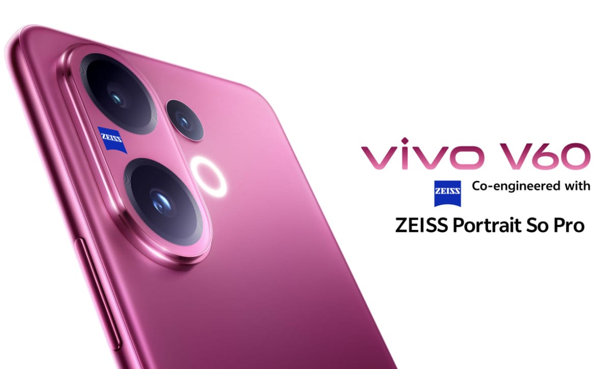 Vivo V60 avec une caméra Zeiss Super téléobjectif de 50 MP a été annoncée