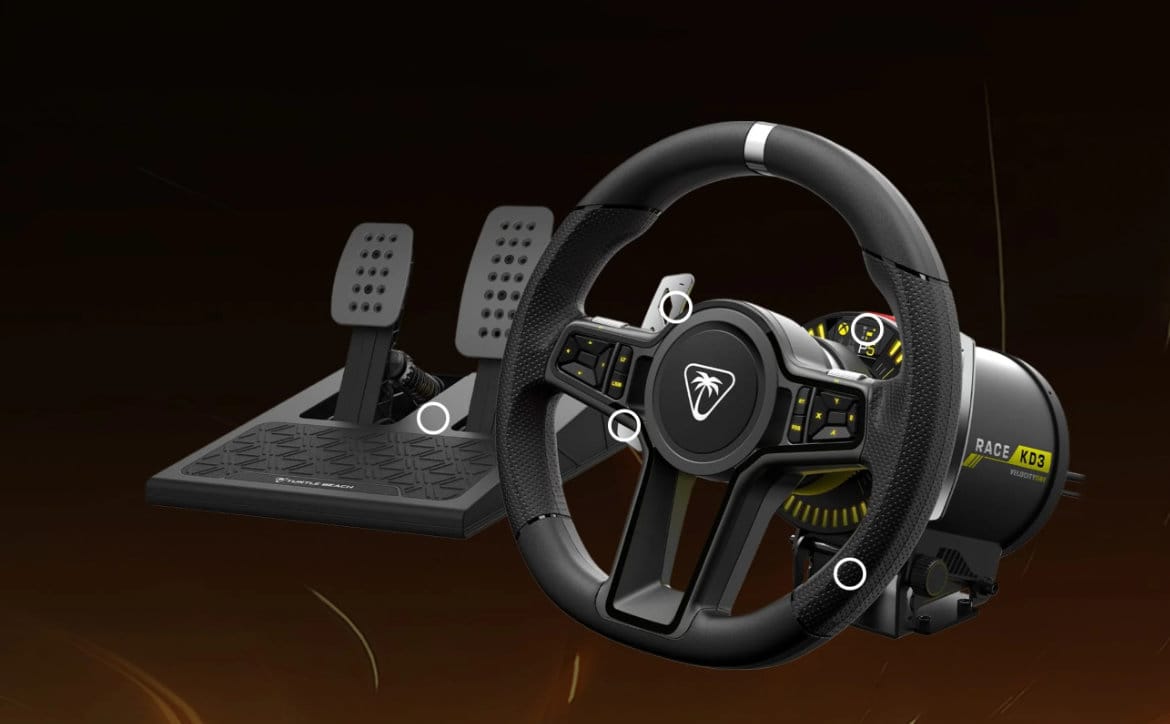 Turtle Beach annonce trois nouveaux accessoires de jeu de course Xbox