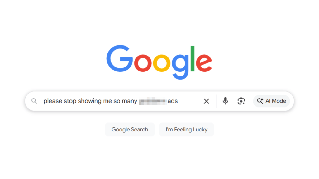 Google search advertising