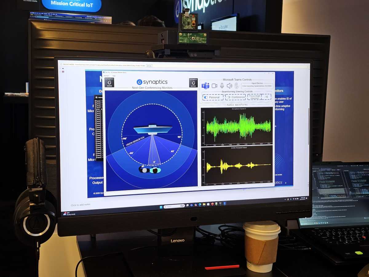 Filtrage audio Synaptics