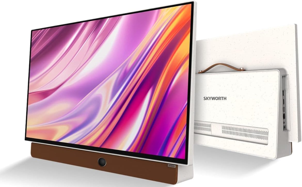 Le téléviseur portable 24″ SKYWORTH Companion : emportez vos films avec vous