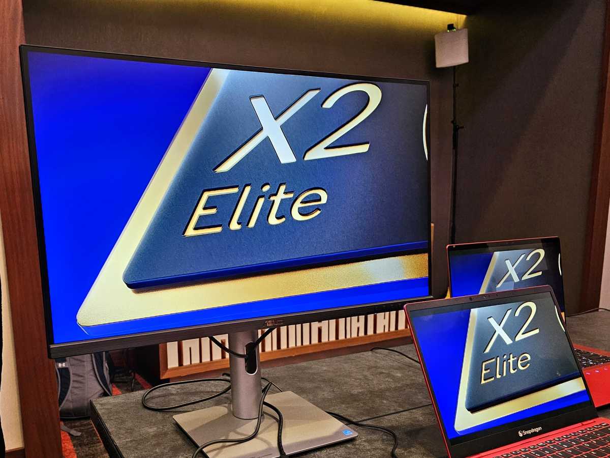 Snapdragon X2 élite de nombreux écrans