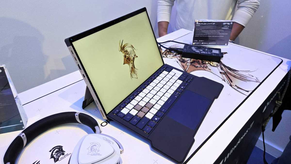 Face avant du ROG Flow Z13 KJP Edition