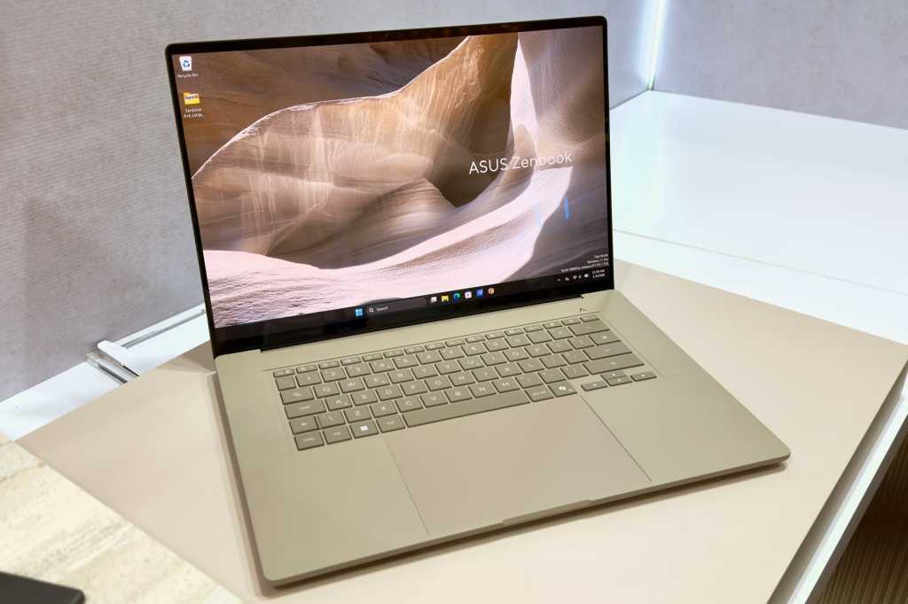 Asus Zenbook A16 at CES 2026