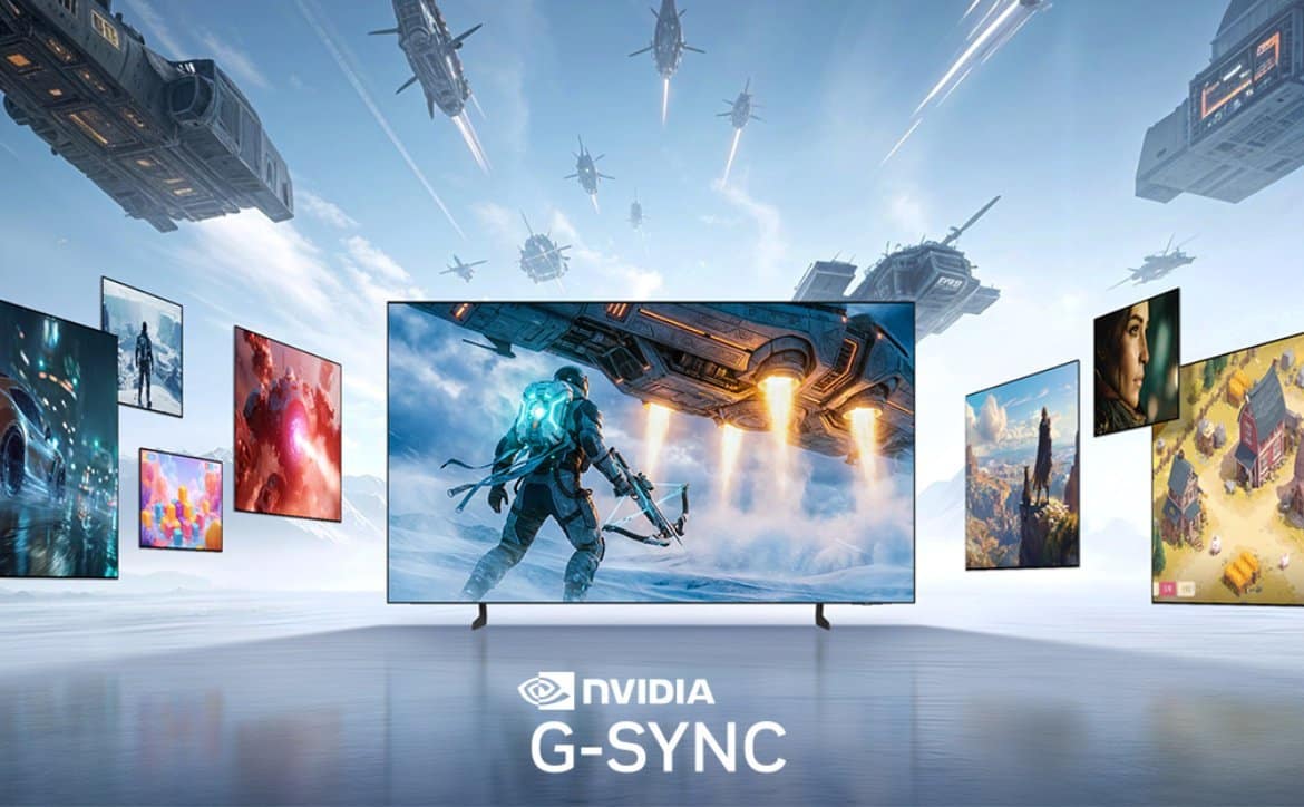 Les téléviseurs et moniteurs OLED Samsung 2026 sont compatibles NVIDIA G-SYNC