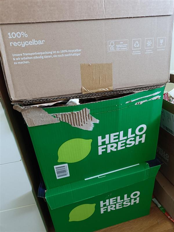 Bonjour Pakete frais