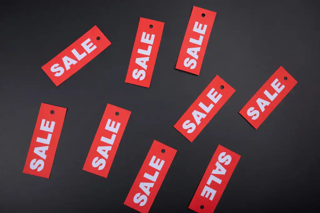 Sale tags
