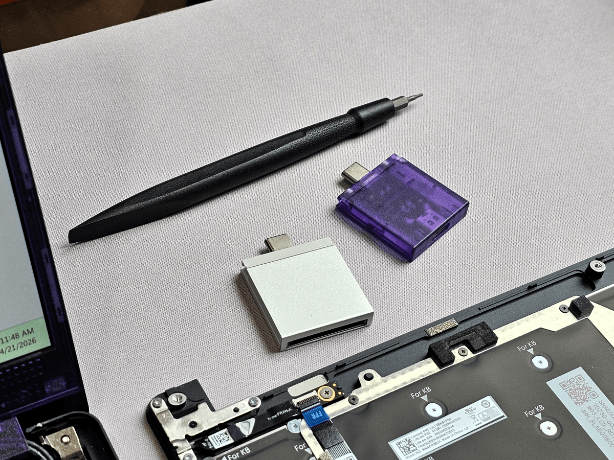 Cartes IO et tournevis Framework Laptop 13 Pro