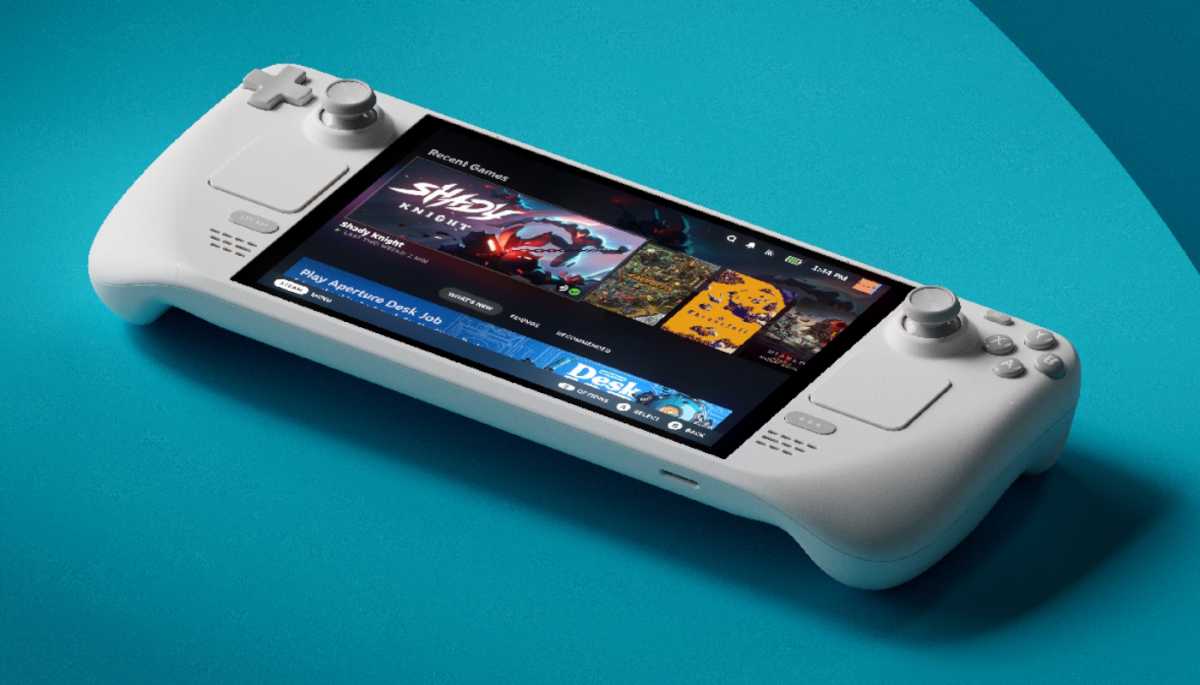 Steam Deck OLED Blanc