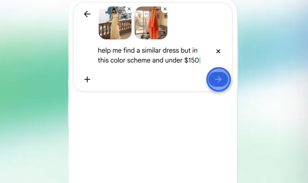 Google expanded search box