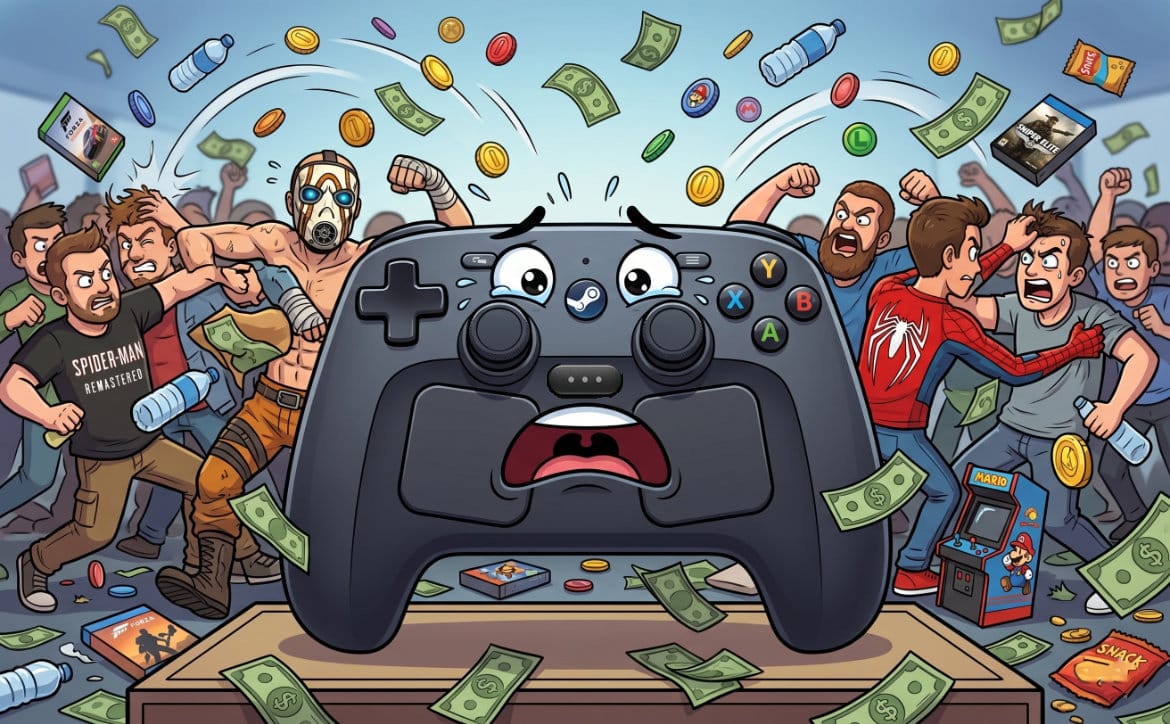 Le Valve Steam Controller est épuisé