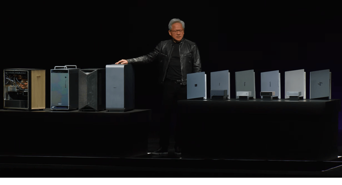 Ordinateurs portables et ordinateurs de bureau Nvidia RTX Spark