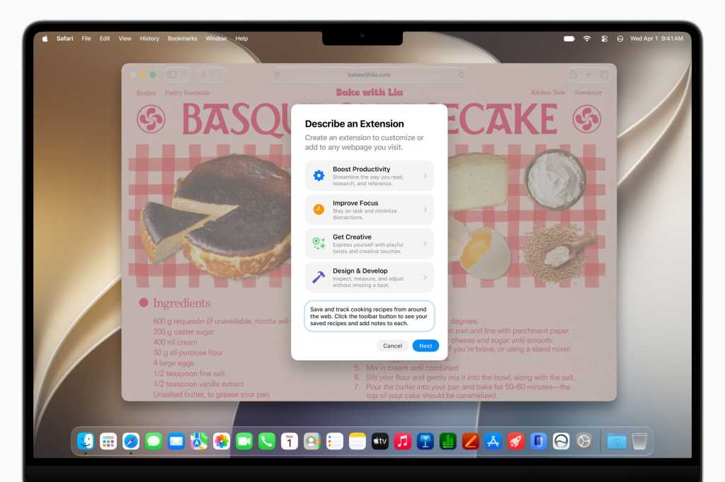 Apple Safari Extension