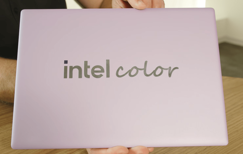 Intel Color Project Firefly laptop