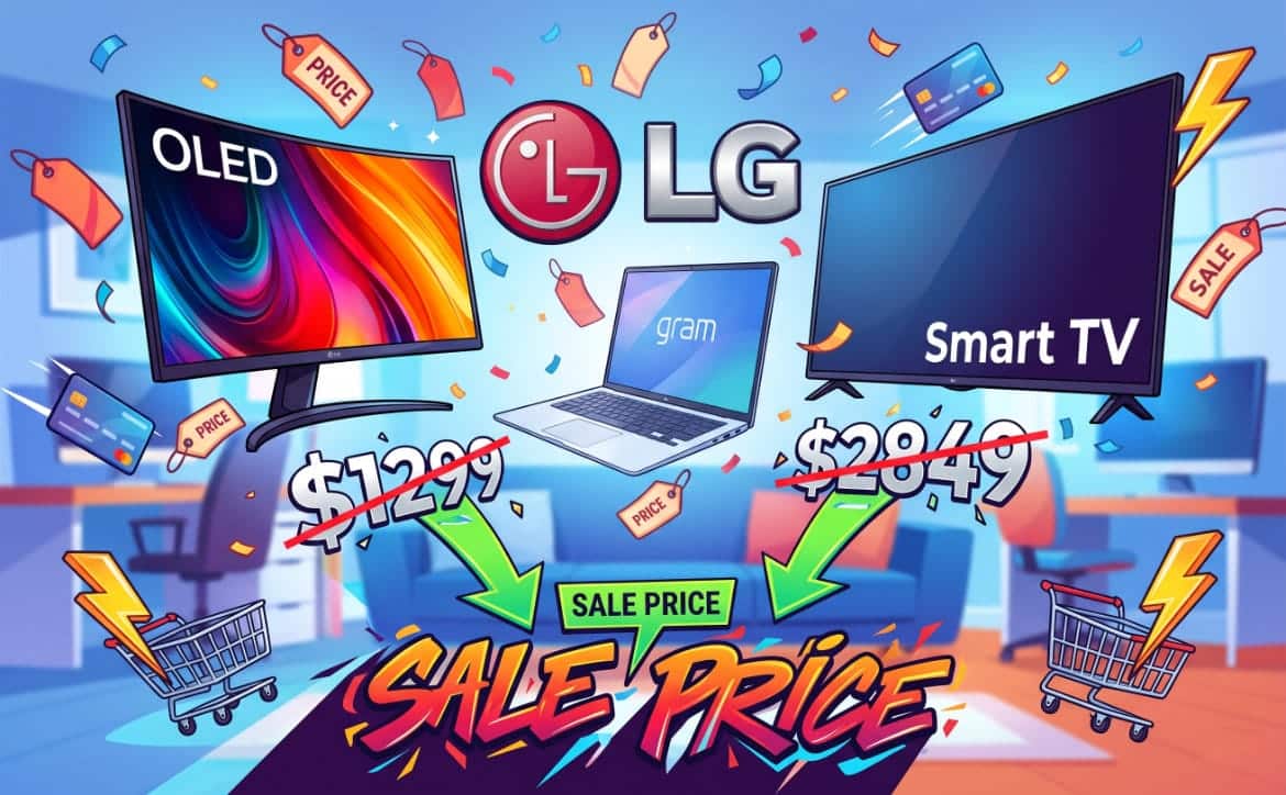 Vente LG Tech : remises importantes sur les moniteurs UltraGear, les ordinateurs portables Gram et les téléviseurs OLED 7 Vente technologique LG 2