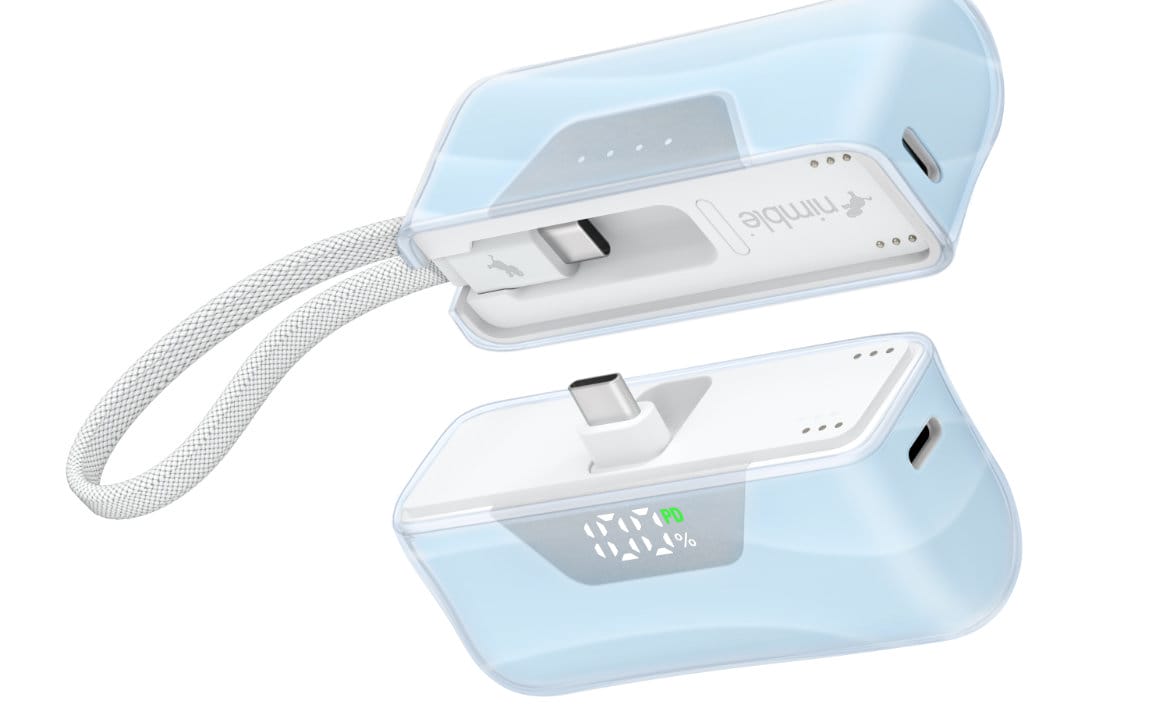 La batterie modulaire SHAREPOWER de Nimble se divise en deux pour sauver le téléphone de votre ami 7 UNE PUISSANCE DE PARTAGE agile
