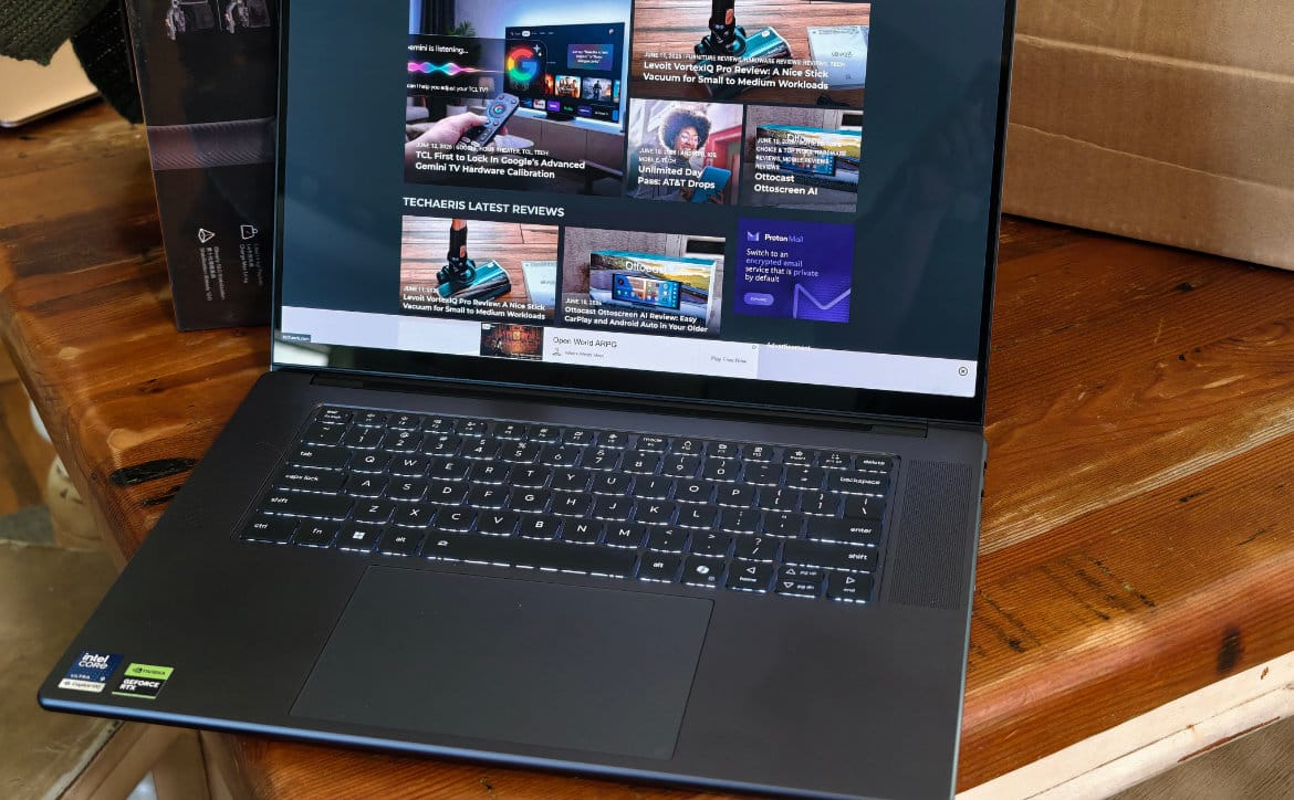 Test du Lenovo Pro 9i Aura Edition Gen 11 : un puissant prétendant au titre d'ordinateur portable créateur de l'année 3 Lenovo Pro 9i Aura Edition en vedette