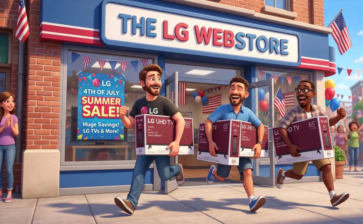 Les économies LG du 4 juillet sont maintenant disponibles !